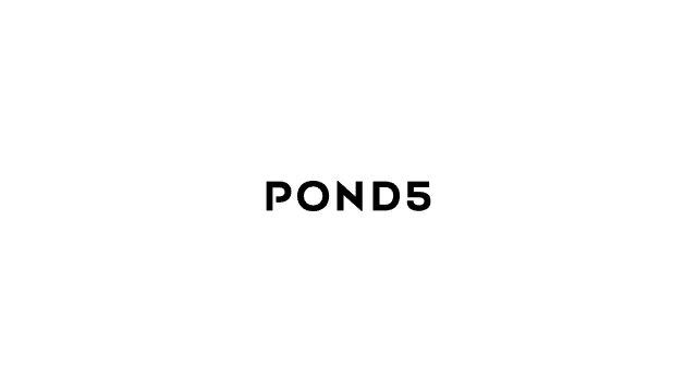 The Pond5 wordmark in black on white.